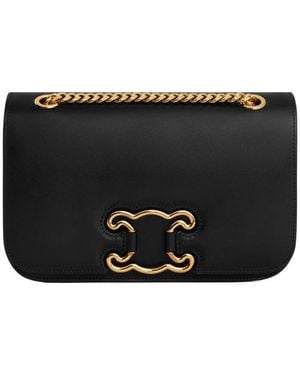 Celine Medium Bag Triomphe Frame - Black