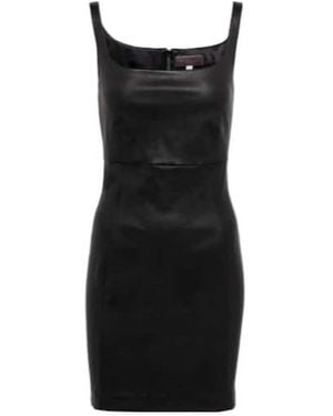 Stouls Vanessa Leather Minidress - Black