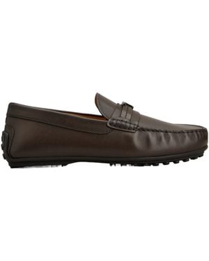Tod's City Gommino Loafers - Brown