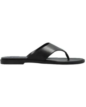 Aeyde Amaya Flat Slides - Brown