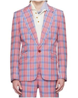 Vivienne Westwood One Button Blazer - Pink