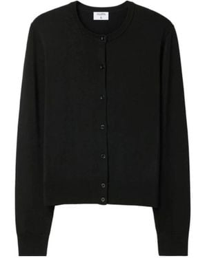 Filippa K Glossy Buttoned Cardigan - Black