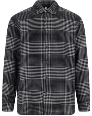 sunflower Plaid Collared Shirt - Grey