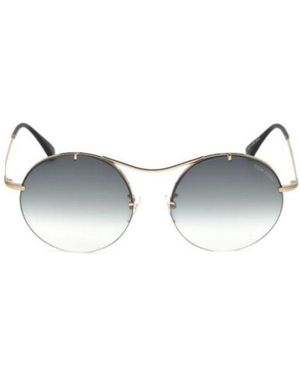 Tom Ford Logo Sunglasses - Metallic