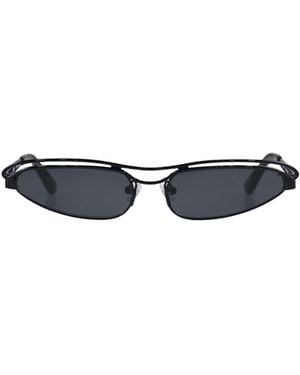 The Attico Norma Sunglasses - White