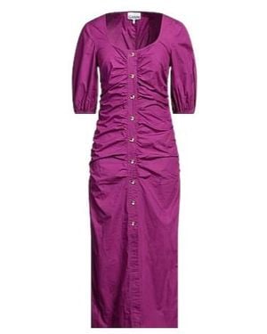 Ganni Sheath Dresses - Purple