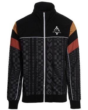 Marcelo Burlon County Of Milan Zipped Long-Sleeved Jacket - Black