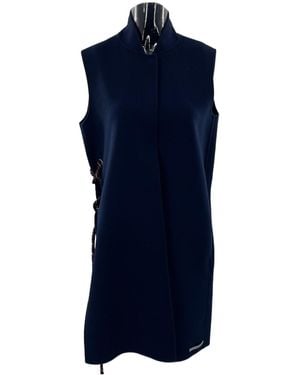 Sportmax Sleeveless Vest - Blue