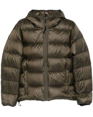 Aspesi Hooded Padded Coat - Green