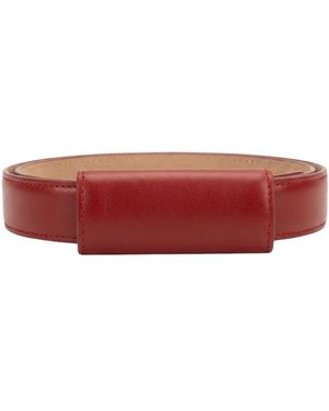 Alaïa Adjustable Waist Belt - Red