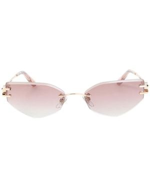 Chopard Eyewear Cat-Eye Frame Sunglasses - Pink