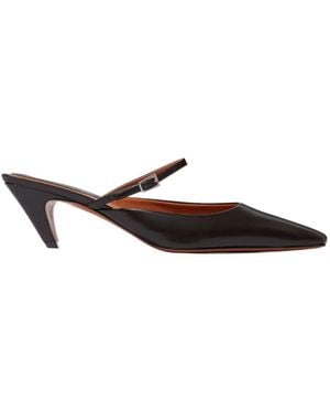 Stella McCartney Stella Spur Kitten Heeled Sandals - Brown