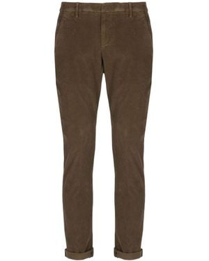 Dondup Corduroy Slim Pants - Brown