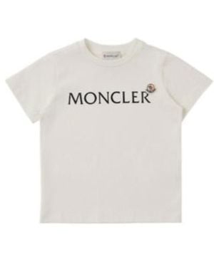 Moncler Cotton Shortsleeve Tshirt - White