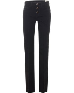 Liu Jo Casual Pants With Belt Loops - Blue