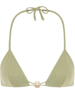 Eres Alva Bikini Top - Green