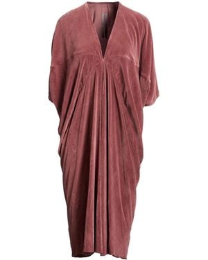 Rick Owens Velvet Dress - Red