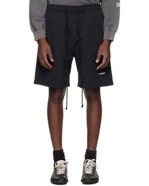 Song For The Mute 'Sftm/Academy' Gym Shorts - Black