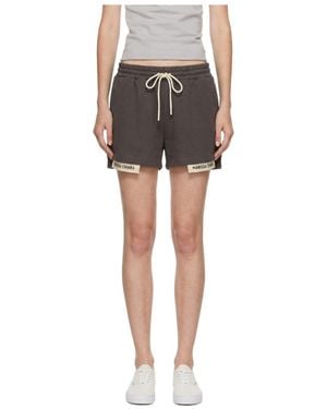 Marissa Chiara Elastic Waist Shorts - Black