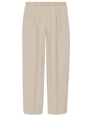 Gucci Pleated Front Tailored Pants - White