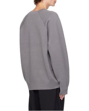Y-3 3S Knit Crew Jumper - Grey