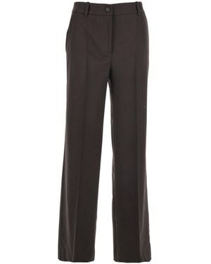 P.A.R.O.S.H. Straight-Leg Pants - Gray