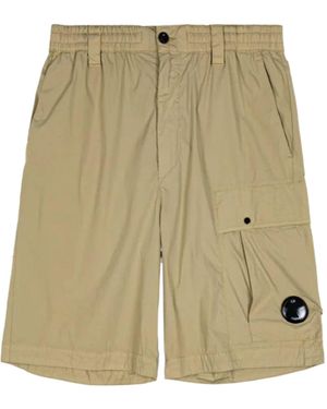 C.P. Company Cargo Shorts - Natural