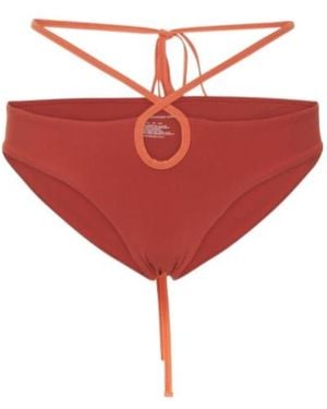 Christopher Esber Loop Tie Lycra Bikini Bottoms - Red