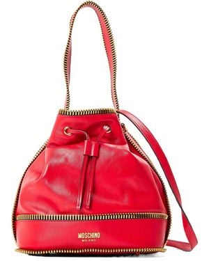 Moschino Bucket Bag - Red