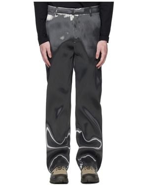 HELIOT EMIL Liquid Metal Pants - Gray