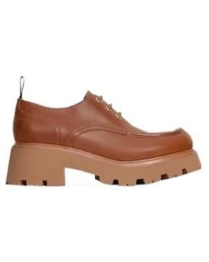 Celine Triomphe Derbies - Brown