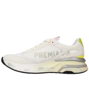 Premiata Lace-Up Sneakers - White