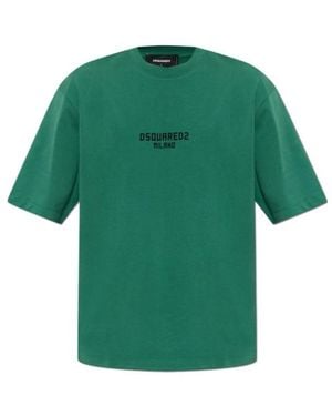 DSquared² Short-Sleeved T-Shirt - Green