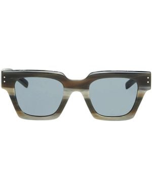 Dolce & Gabbana Colorful Square Sunglasses - Gray
