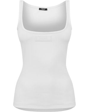 Versace Sleeveless Vest - White