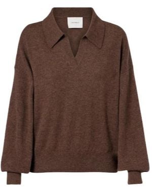 Lisa Yang Long-Sleeved Jumper - Brown