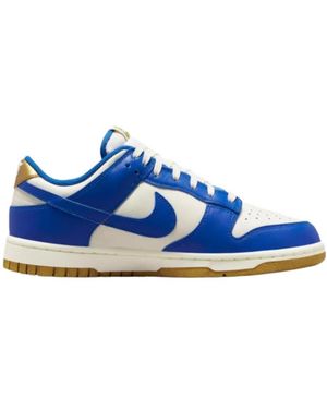 Nike Dunk Leather Sneakers - Blue