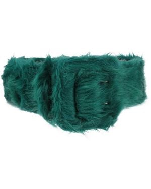 Marni Minimalist Wide Belt - Green