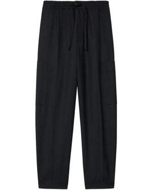 KENZO Straight-Leg Cargo Jogpants - Black