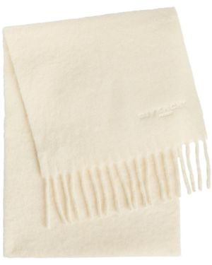 Givenchy Fringed Alpaca-Blend Scarf - White