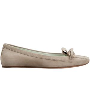 Roger Vivier Virgule Ballerinas - Brown