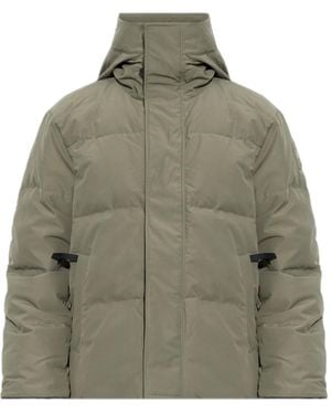Canada Goose Long-Sleeved Down Jacket - Green