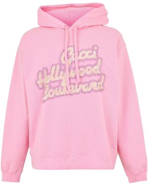 Gucci Versatile Hoodie - Pink