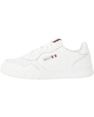 Bally Round-Toe Low-Top Casual Shoes - White