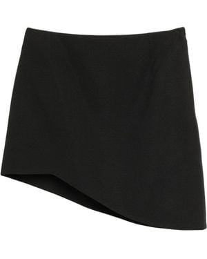 Saint Laurent Zip Fastening Flared Skirt - Black