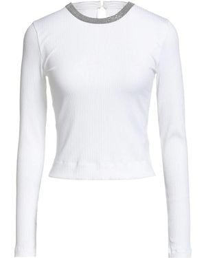 Brunello Cucinelli Solidcolor Knit Jumper - White