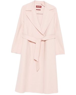 Max Mara Long-Sleeved Coat - Pink