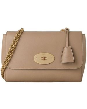 Mulberry Medium Lily Crossbody Bag - Natural
