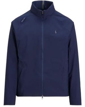 Polo Ralph Lauren Llightweight Logo-Detail Jacket - Blue