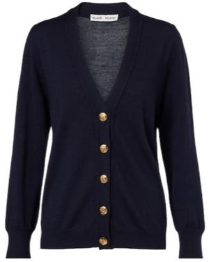Blazé Milano Knitted Cardigan - Blue